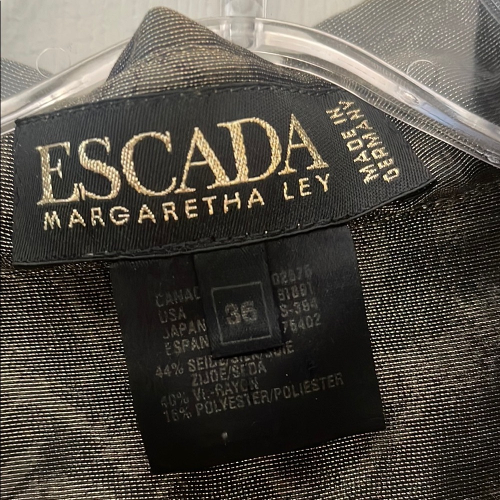 Escada Chic Paisley Blouse and Camisole Set - Picture 4 of 7